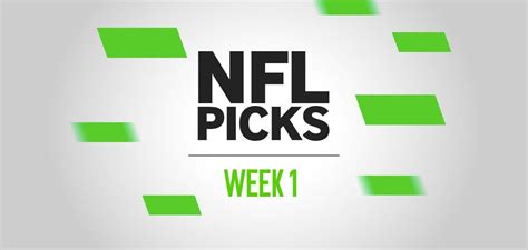nfl lines week 1|money line nfl week 1.